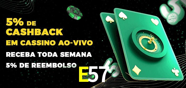 Promoções do cassino ao Vivo E57